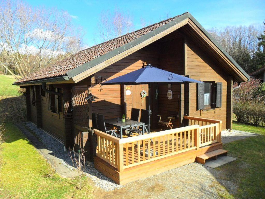 Komfortables-Ferienblockhaus-Nr-27-56-Qm-Bis-4-Personen-Viechtach-Jaegerpark エクステリア 写真